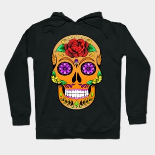 Sugar Skull - Colourful. Hoodie